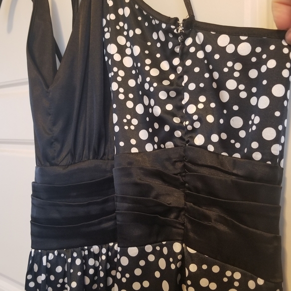 Le Chateau XL halter black & white dress - Picture 6 of 6
